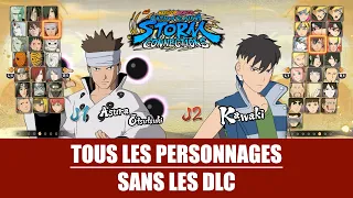 TOUS LES PERSONNAGES de NARUTO X BORUTO Ultimate Ninja STORM CONNECTIONS