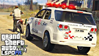 FORÇA TÁTICA PRENDE DELIVERY DO CRIME!! - PMESP - GTA V Rotina Policial