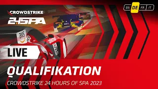 LIVE | Qualifikation | CrowdStrike 24 hours of Spa (Deutsche)