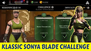 New Challenge Game Play | Klassic Sonya Blade | Mk Mobile