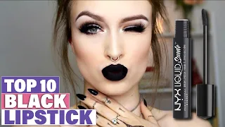 Most Amazing Black Lipsticks in 2023