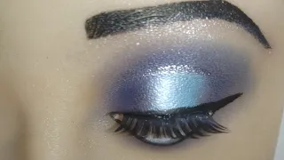 beautiful Smokey/Halo eye makeup #stepbystep #beginners #eyemakeup #tutorial #partymakeup #cutcrease