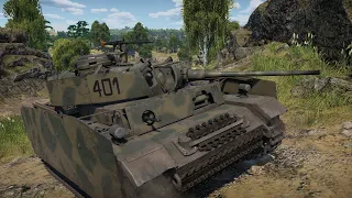 War Thunder Realistic Battle Panzer III M Outnumbered