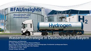 Wasserstoffstrategie in Deutschland und Bayern