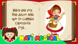 Caperucita Roja 📕 Video Educativo - Cuento Infantil ⭐ Nati Musical ⭐