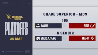 CBLOL Academy 2024: 1ª Etapa - Playoffs - Dia 2