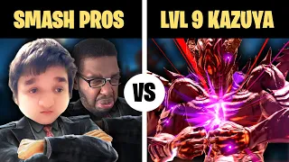 Can SMASH PROS Defeat A LEVEL 9 CPU KAZUYA??