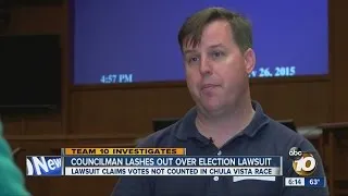 Chula Vista City Councilman John McCann lashes out at those challenging his election