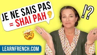 How French sounds in an EVERYDAY FRENCH CONVERSATION // French in Real Life in a FAST FRENCH ACCENT