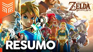 BREATH OF THE WILD: A HISTÓRIA COMPLETA | Resumo de Zelda BotW e DLC The Champions' Ballad