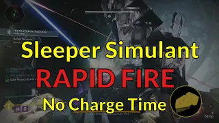 Sleeper Rapid Fire Hack - Nezarec Sublime Root Nightmare Raid Simulant Exotic Glitch No Charge Time