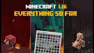 Everything in Minecraft 1.16 Nether Update So Far in 5 minutes! As of 10w15a Snapshot