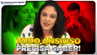 PRECISO SABER A ORIGEM DOS MEUS SINTOMAS ANSIOSOS? | Dra Anna Luyza Aguiar