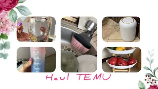 Haul z TEMU plus MEGA RABAT na zakupy #haul #temu