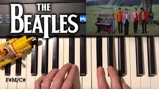 STRAWBERRY FIELDS FOREVER Mellotron Intro Tutorial Lesson (Beatles)