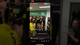 Full Video of BVB TEAM celebrating win | DFB-POKAL WIN 2021