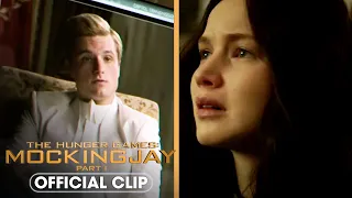 Peeta's Message For The People Of Panem | The Hunger Games: Mockingjay Part 1