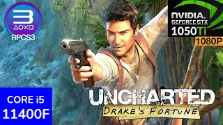 RPCS3 - Uncharted: Drake's Fortune - i5 11400f + GTX 1050ti