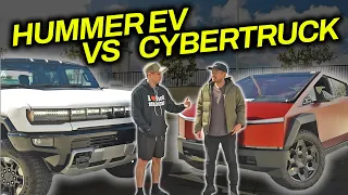 CYBERTRUCK VS. HUMMER EV | 0-60 RACE