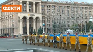 Перекритий центр, затори та кричалка про Путіна: як пройшла репетиція параду до Дня Незалежності