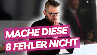 Aufpassen! Diese 8 Marketingfehler Kosten [Wahnsinnig] Viel Geld