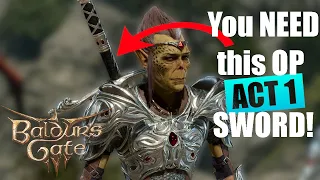 Get this INCREDIBLE ACT 1 SWORD! | Baldur's Gate 3 Silver Sword of the Astral Plane Guide!