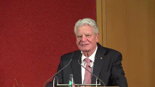 Joachim Gauck -  „Erschütterungen – Was unsere Demokratie von innen und außen bedroht“