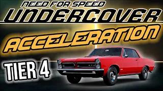 FASTEST ACCELERATING TIER 4 CARS ★ Need For Speed: Undercover