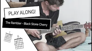 HOW TO PLAY The Rambler - Black Stone Cherry | Acoustic Guitar Tutorial