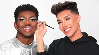 Doing Lil Nas X's Makeup!