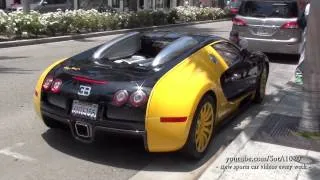 Bugatti Veyron Black Yellow FULL VIDEO!