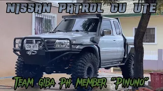 "Pinuno" The Nissan Patrol Gu UTE #Pitbullbars4x4 #custom #Australia #Nissan #Offroad #build