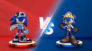 Sonic Dash - Slugger Sonic VS Pirate Sonic _ Movie Sonic vs All Bosses Zazz Eggman