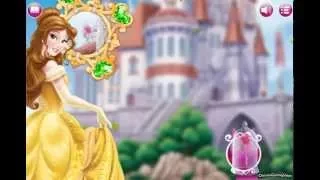 ♥ DISNEY PRINCESS Snow White Cinderella Belle Sleeping Beauty Elsa Frozen Full Movie (GAME)