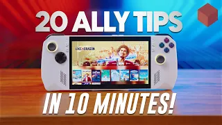 20 ROG Ally Tips & Tricks in 10 Minutes