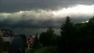Unwetter in Mönchengladbach 9.06.2014