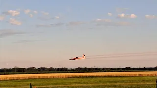 Kunstflug mit dem Kobuz 3 bei der Segelflugmesse 2023 in Schwabmünchen