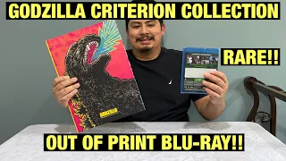 Godzilla Criterion Collection Unboxing + Bonus Rare Blu-Ray!!