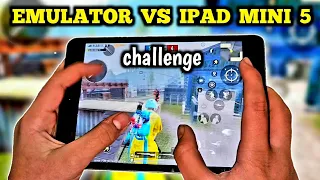 EMULATOR VS IPAD MINI 5 PUBG HANDCAM GAMEPLAY | 4-FINGERS CLAW FULL GYRO | PUBG MOBILE