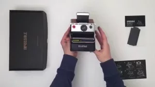 Unboxing the Impossible Polaroid SX-70 Instant Film Camera