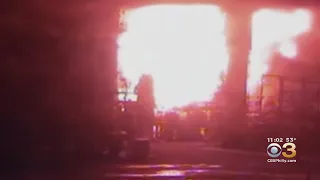 First Look Inside Philadelphia Refinery Moment Explosions Sparked Massive Fire