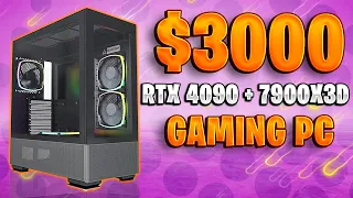 BEST $3000 RTX 4090 Gaming PC Build March 2023 ☢️ | Ryzen 9 7900x3D + RTX 4090