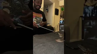 Red tail boa bites me