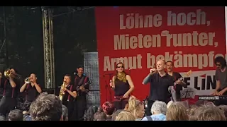 May Day Berlin 2019 - Die Linke Stage Mariannenplatz