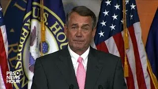 Watch John Boehner's full statement on his resignation