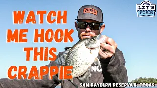 I WATCHED THE CRAPPIE EAT THE BAIT!  6-2024 SouthWEST