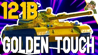 121B | A Tank With a Golden Touch | WoT Blitz