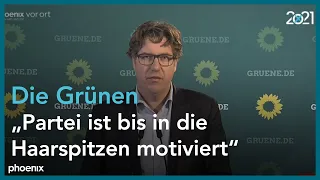 B'90/Grüne: Pressekonferenz mit Bundesgeschäftsführer Michael Kellner