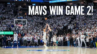 MAVS WIN GAME 2! LUKA FOREVER! POSTGAME LIVE!