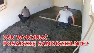 Jak zrobić posadzkę w garażu?